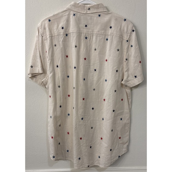 NWT Chubbies Men's The All Stars No Stripes Resort Weave Friday Shirt Medium - Picture 5 of 5